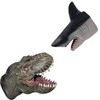 Andux Animal Hand Puppet Realistic Soft Rubber Interactive Role Play