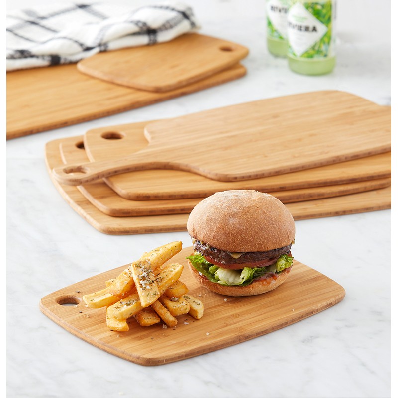 MASTERPRO MPTRIPLY2 Bamboo Chopping Board, Bamboo/Natural