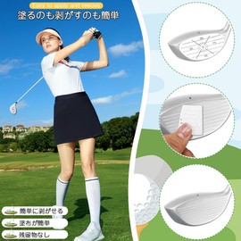 Golf Shot Markers, 20 Pieces Set, Shot Sensor, Golf Location Stickers, Record Hitting Marks, Golf Practice Equipment, Improve Your Swing Consistency, Improve Your Hitting Point, Golf Club Practice