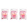 Kokubo Facial Cleansing Net, Fine Foaming with Sponge, Heart Sponge