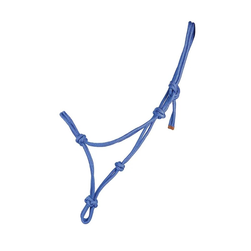 Hy Rope Halter Navy Cob/Full