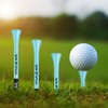 MAZEL Golf Tees Wood Tees Long Tees 70mm/83mm (Pack of