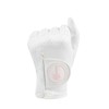 CROWNBLANKS PINKTEE Women's Golf Glove Cabretta Leather Left Hand with