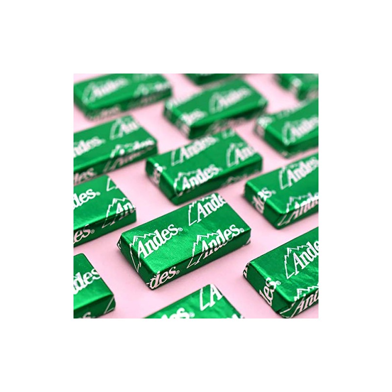 Andes Creme De Menthe Thins, 120 Ct 120W Crema de