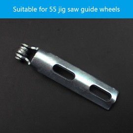 Maxtonser 55 Jigsaw Guide Wheel Roller Replacement Parts Durable Piston Rod Great Durable Metal Accessories for 55 Jigsaw 2.91" x 0.59"