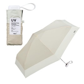 [2025] Wpc. Parasol 801-16702-102 Lightweight Stylish Cute Female Ladies Small Compact Simple 100% Light Shading / 100% UV Protection UPF 50+ / Heat Shield / Rain / Sun / Rain Parasol