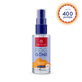 Optix-55 Anti-Fog-Spray for Glasses with Non AR Lenses Long-Lasting-S - 2 Oz
