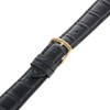 Hadley-Roma Men's 20mm Leather Watch Strap, Color:Black (Model: MSM835RA-200)
