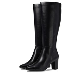 Anne Klein Women's Sawyer Fashion Boot, Black, 8