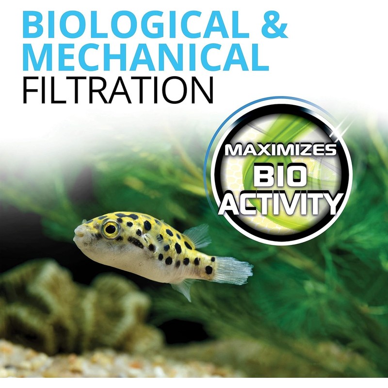 Fluval 106/107 Bio-Foam, Replacement Aquarium Filter Media, 2-Pack, A220