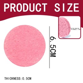 JCUGSBS Pack of 30 Compressed Face Sponges Reusable Natural Beauty Spa Make Up Sponge Face Cleansing Exfoliating for Daily Skin Care and Make Up Remover Face Cleansing