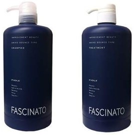 Fiore Fascinato AB Amino Bounce Type Shampoo 23.7 fl oz (700 ml) & Treatment 23.7 fl oz (700 ml) Empty Container Set