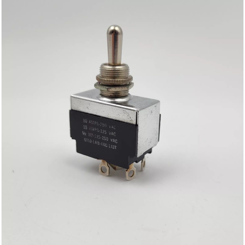 Carling 15A Reverse Polarity Toggle Switch ON/OFF/MOMENTA
