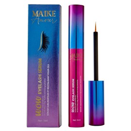 MAIKE AMOUR Suero Para El Crecimiento De Pestañas De Primera Calidad. Consigue Unas Pestañas Y Unas Cejas Más Gruesas, Largas Y Sanas. Suero Potenciador De Pestañas Para Unas Pestañas Y Unas Cejas Más