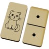 Azeeda 'Cute Cat' Domino Set & Box (DM00017296)