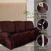 molasofa Recliner Sofa Covers - 8 Pieces Stretch Leather Like