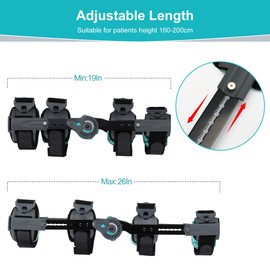 NIdreamCE ROM Knee Brace Hinged Knee Brace for Recovery Stabilization,ACL,MCL and PCL Injury Post Op Immobilizer Adjustable Orthopedic Support Stabilizer After Surgery Leg Brace For Left and Right