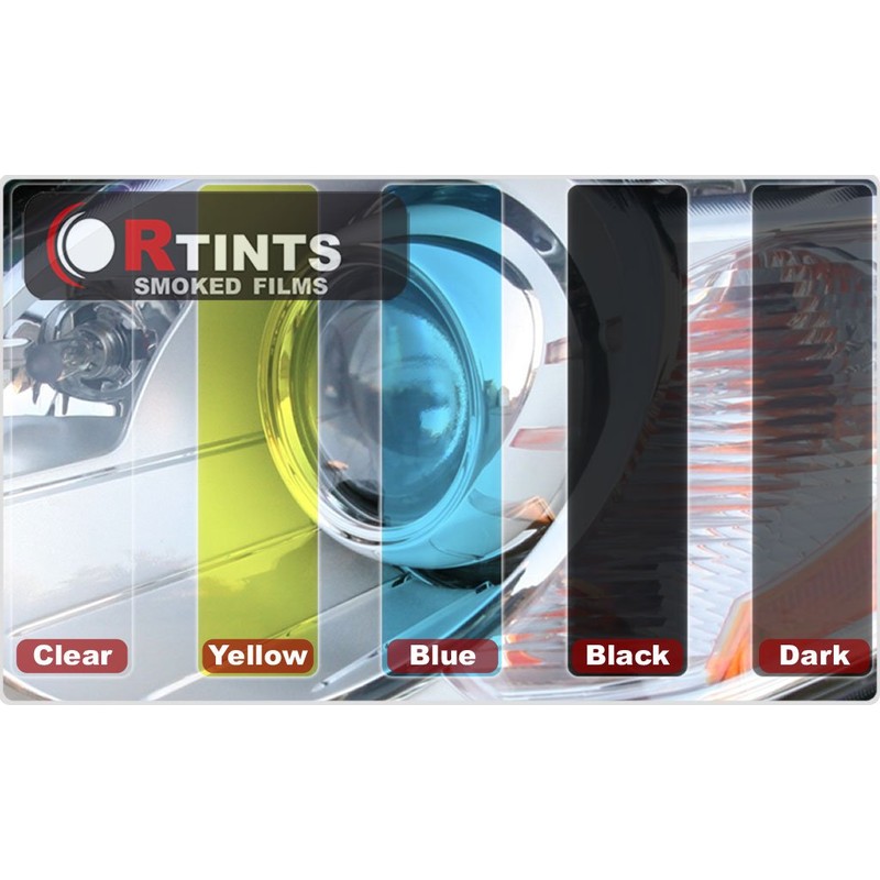 Rvinyl Rtint Headlight Tint Covers for Nissan 370Z 2009-2019 -