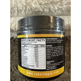 simply transcend pre workout formula bombsicle Exp12/2025 490G