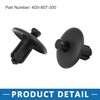 A ABSOPRO Plastic Rivet Fender Push-Type Fastener Clips 4D0807300 (Set