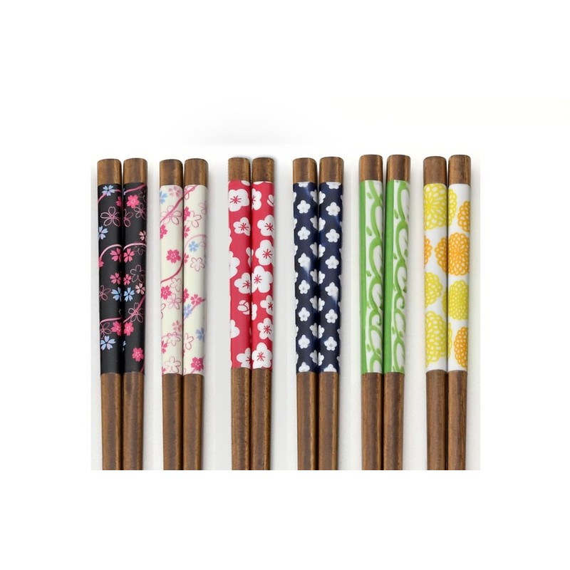 Hiranoi Chopsticks Set, Dishwasher Safe, Wakasa Lacquer, Dishwasher Safe, Painted