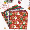 Konsait 24 Sheets Christmas Scrapbook Paper 12x12 Christmas Pattern Paper