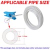 CESFONJER 1/4" OD Quick Connect/Shutoff Valve/Isolation Valve,1/4" Refrigerator Freezer/Reverse Osmosis