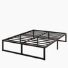 Lutown-Teen 14 Inch Queen Bed Frame Heavy Duty Steel Slat