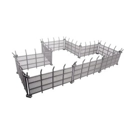 Monster Scenery: Chain Link Fences (Unpainted Tabletop Scenery Set)