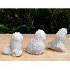 GAF TREASURES Chalcedony & Crystal Quartz Stalactite 3-8", Natural Quartz