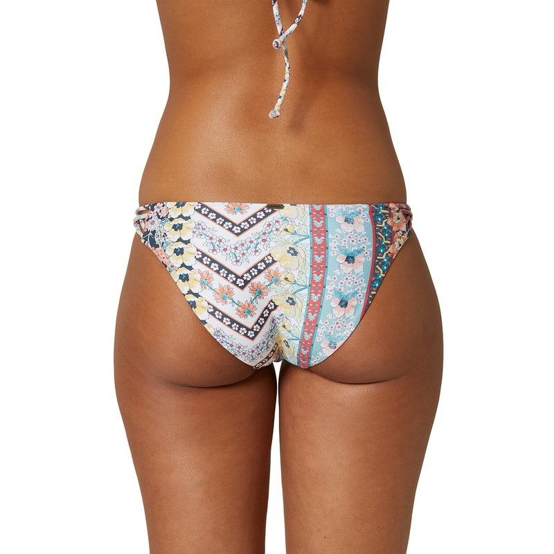 O'NEILL Bikini de tirantes laterales para mujer, Multi Coco/Kaanapali Coco