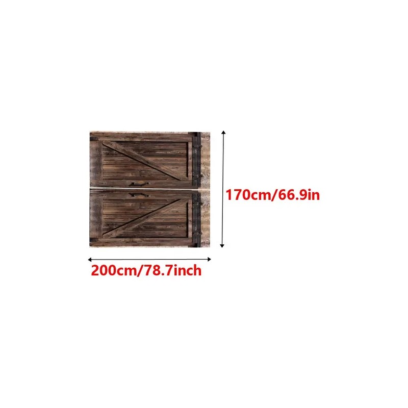 . Cortinas Semiopacas Madera 3d Estar Dormitorio 170 200