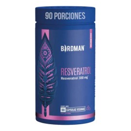 Resveratrol E Inulina De Agave 90 Capsulas Birdman
