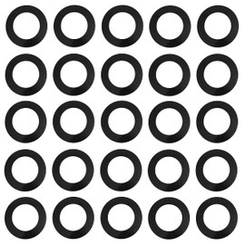 Plastic 4.25" Light Trim Goof Ring for 4" Inch Lighting Fixture Recessed Can (25, Black)