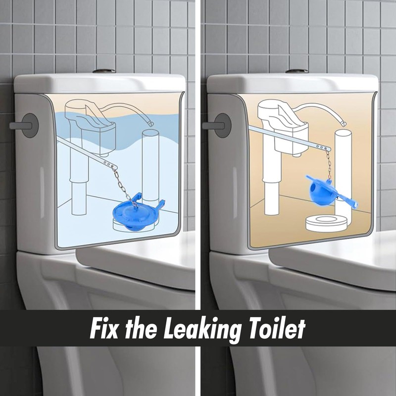 Toilet Flapper Replacement, Compatible with Gerber 99-788