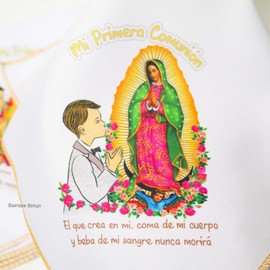 12 First Communion Party Favors Napkins Recuerdos Para Primera Comunion Nino