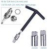 WINTOWIN Spark Plug Socket Wrench T-Handle, Universal Spark Plug Wrench