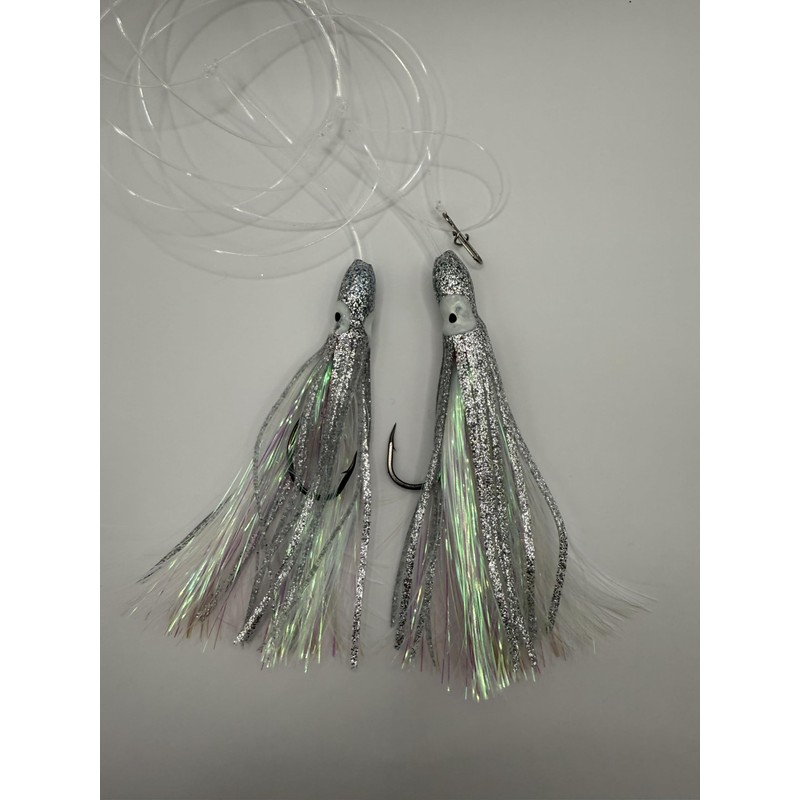 Hand Tied West Coast Rockfish Lingcod Shrimp Fly/Hi Low Rig