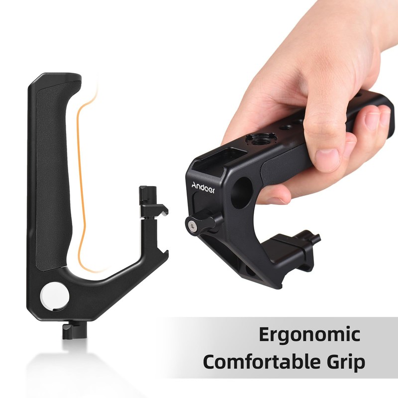 xinyee Universal Top Handle Hand Grip with NATO Clamp NATO