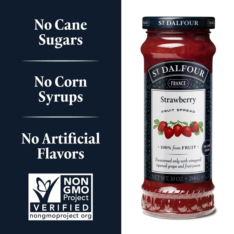 St. Dalfour Strawberry Fruit Spread - 10oz - 100% from