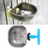 5Pcs Stainless Steel Automatic Rabbit Drinker Nipple Drinking Bowl Waterer