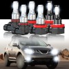 CHUSYYRAY For 2009-2014 Nissan Murano LED Headlight Bulbs High Low