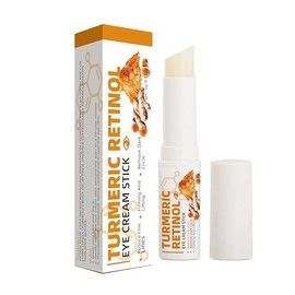 Barra de ojos con retinol y cúrcuma, bálsamo para ojos en barra Stocking Stuffers, hidratante para ojeras, arrugas y visibilidad