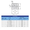 STAUFF 17.2MM Standard Series Clamp, Polypropylene with Galvannized Steel Plated