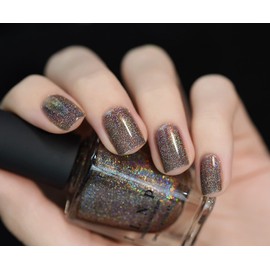 ILNP Mona Lisa - Mocha Brown Ultra Holographic Nail Polish