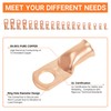 Kuject 220PCS Battery Cable Ends AWG 1 2 4 6