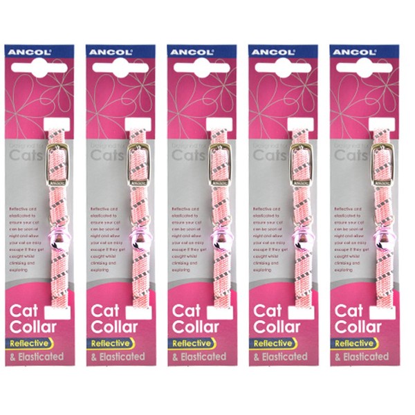 5 x Unit DEAL - Ancol - Reflective Softweave Cat