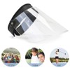 BTtime Rain Visor, Rain Hat, Transparent Sun Visor, Rain Clear