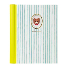 Marks Baby Album Animal Embroidered Bear PB-AL04-B