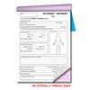 Cherry | Carbonless NCR | School Accident/Incident Book for Pupils